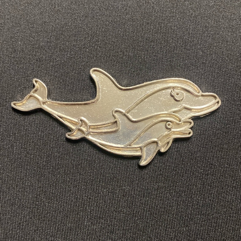 Lisa Frank dolphin pin medal the fantastic world of Lisa Frank bling out pendant - Picture 8 of 8